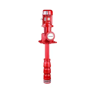 Vertical turbine fire-fighting pump