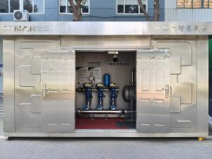 Integrated room pump station